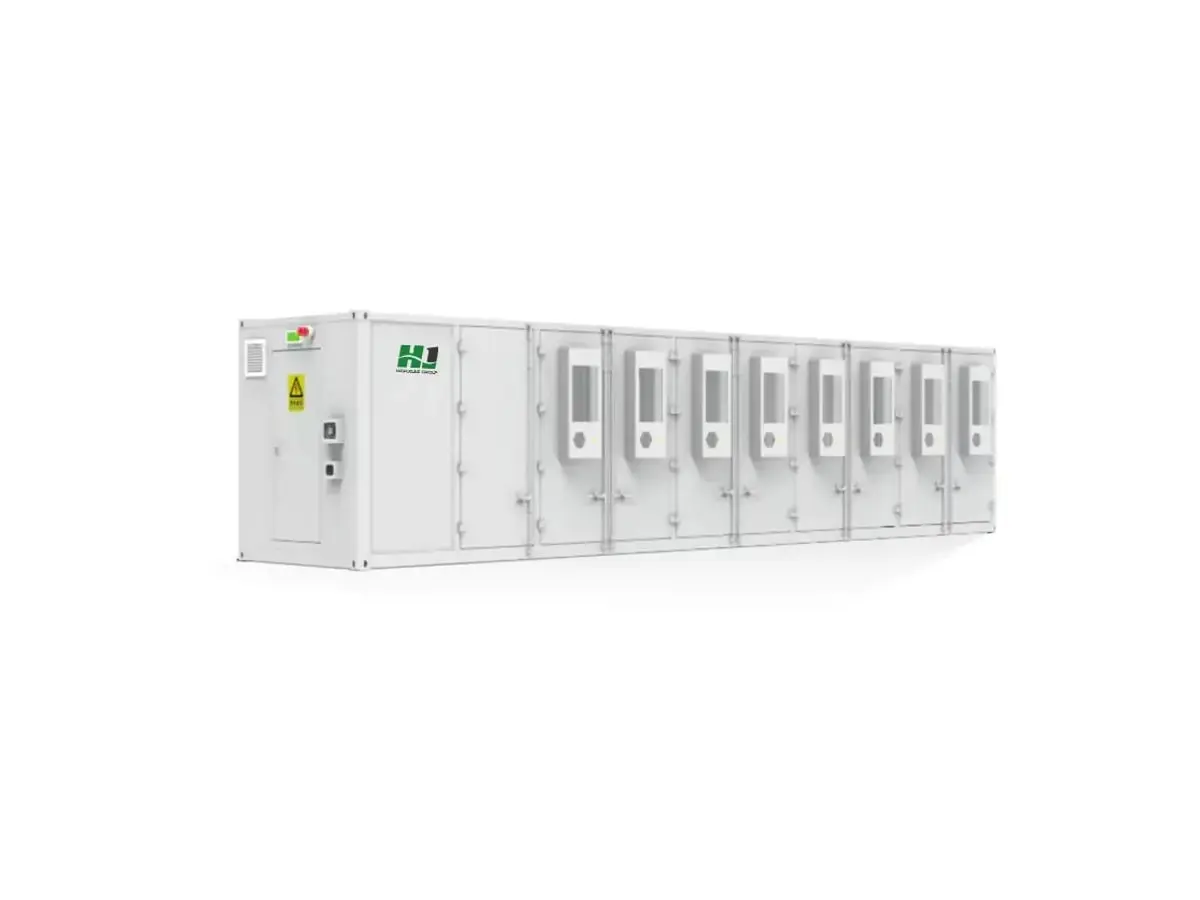 Контейнерна система за съхранение на енергия 5MWh (въздушно охлаждане)