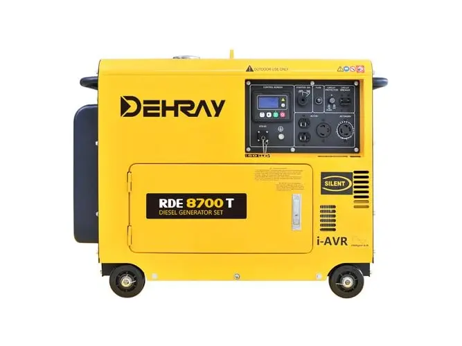 General Generator RDE8700T